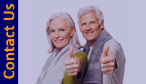 The Contact Page link image.